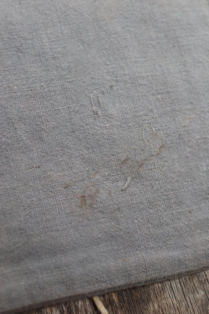 Antique cotton bag - 1920s Swedish military pouch - LARP - Ren Faire