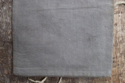 Antique cotton bag - 1920s Swedish military pouch - LARP - Ren Faire