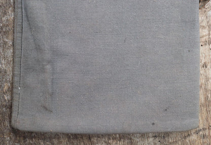 Antique cotton bag - 1920s Swedish military pouch - LARP - Ren Faire