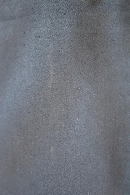 Vintage 1940s French black moleskin chore jacket - deadstock workwear - 52” chest