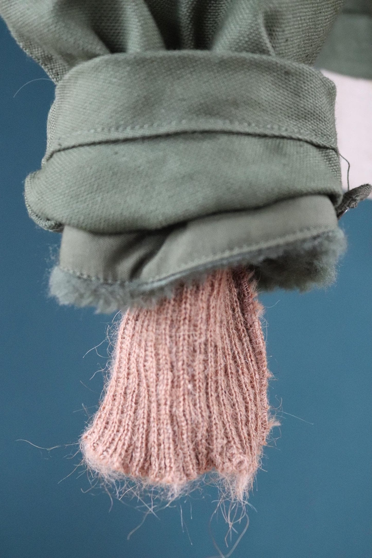 Vintage 1960s Swedish motorcycle jacket - green cotton canvas - military despatch rider - 48” chest - motorjacka