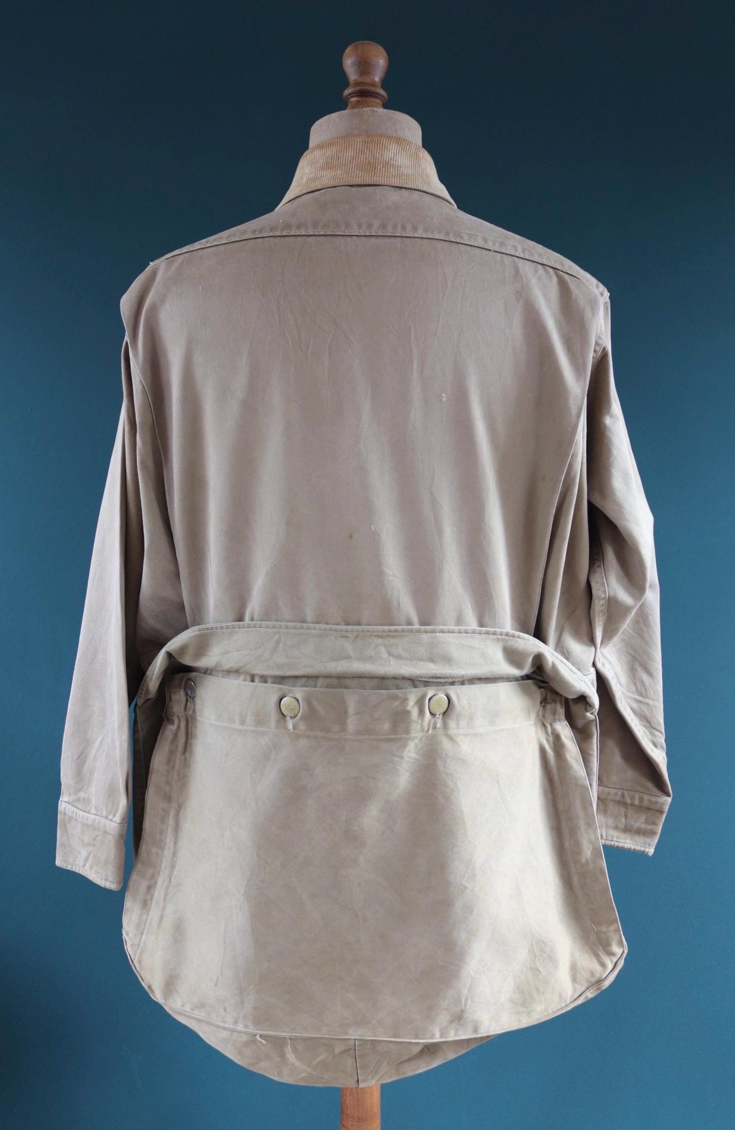 Vintage 1940s 50s hunting jacket - American workwear - Klondike cloth - 52" Chest