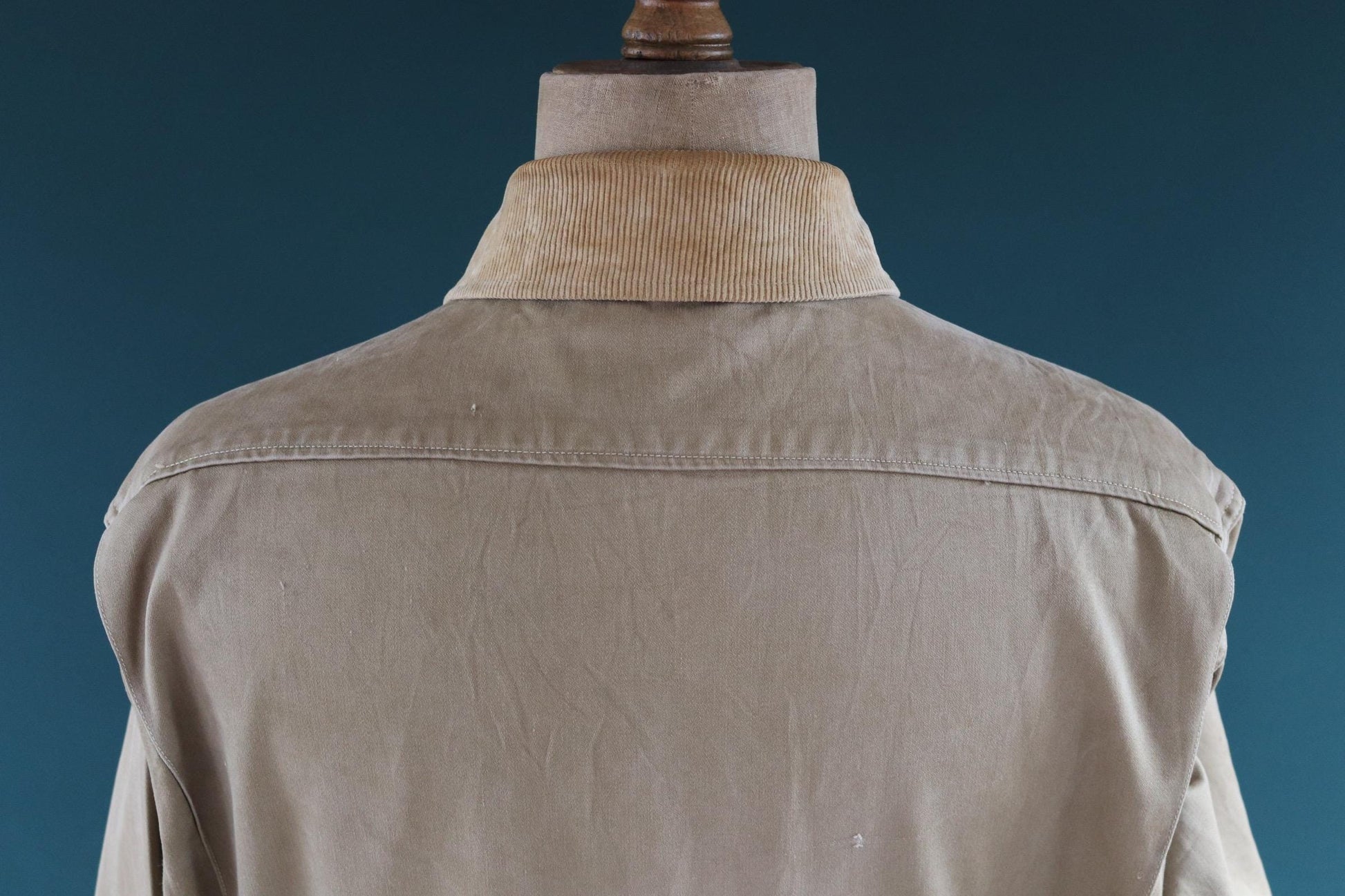 Vintage 1940s 50s hunting jacket - American workwear - Klondike cloth - 52" Chest