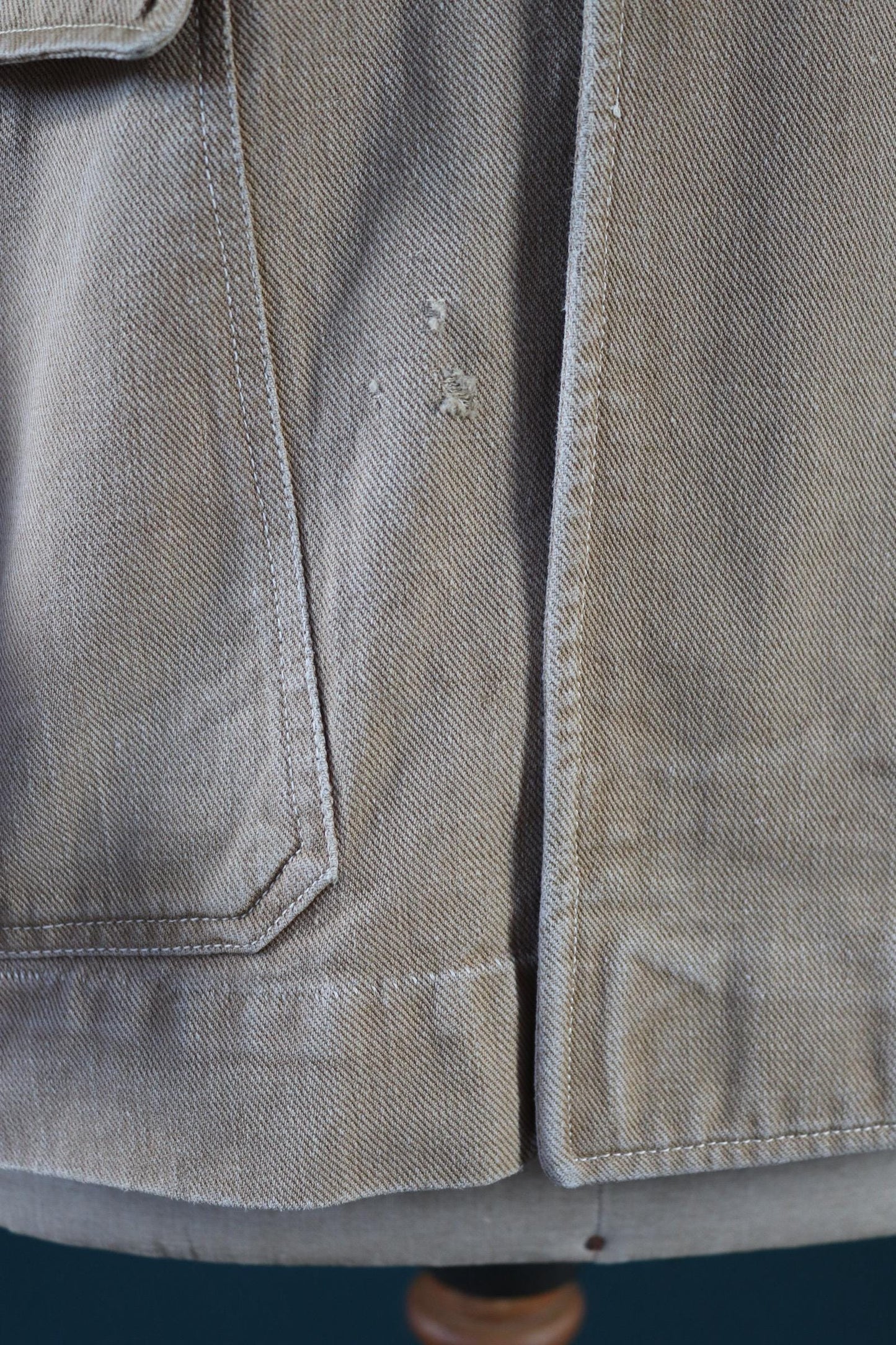 Vintage 1920s French postman jacket - antique workwear - 38” chest