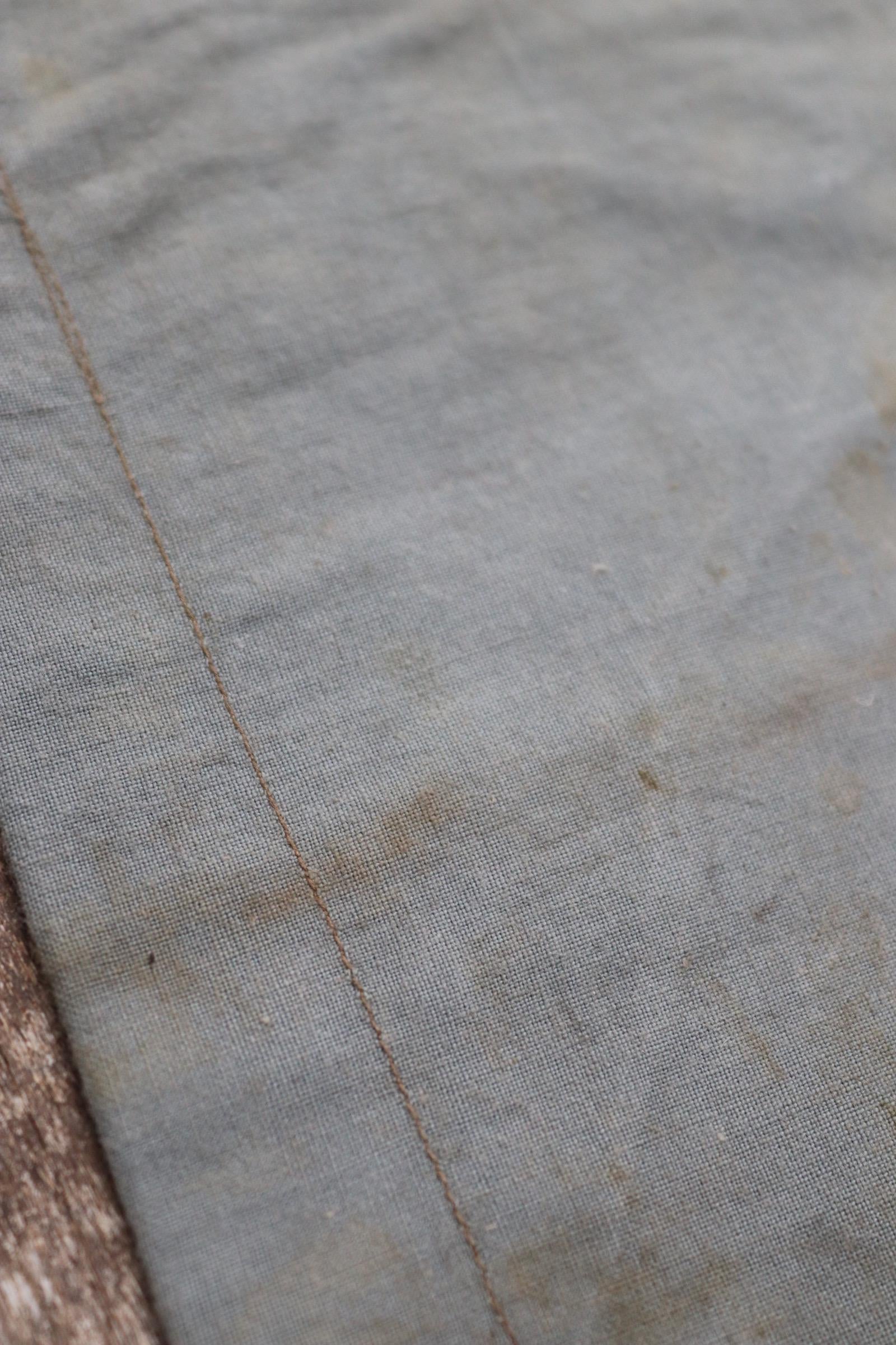 Antique cotton bag - 1920s Swedish military pouch - LARP - Ren Faire