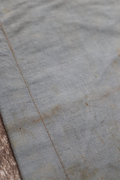 Antique cotton bag - 1920s Swedish military pouch - LARP - Ren Faire