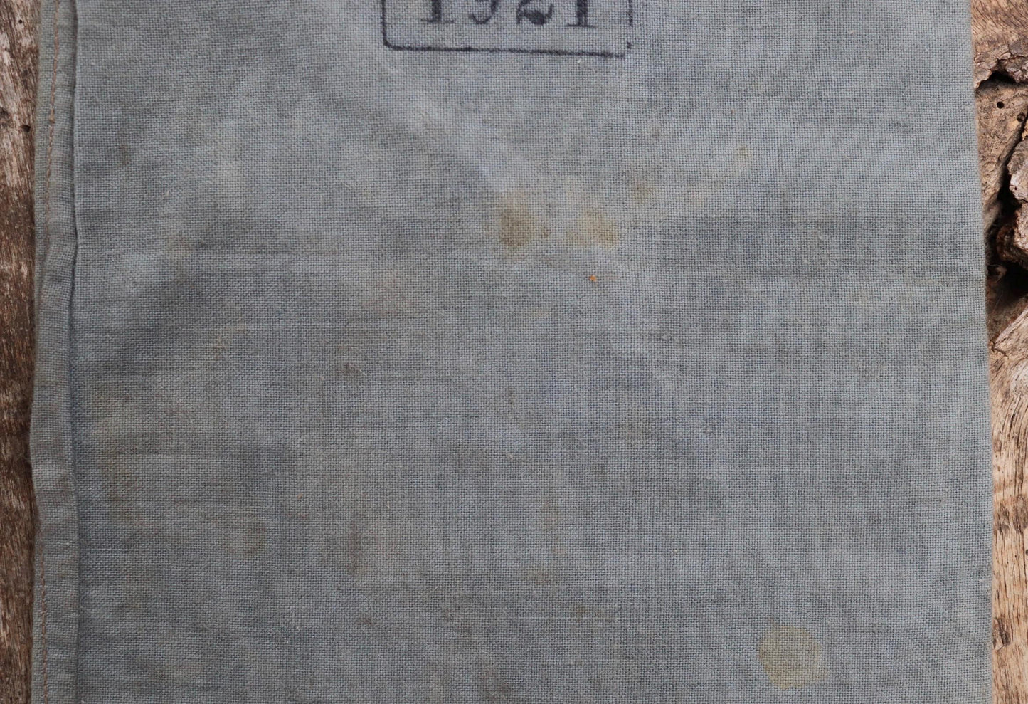 Antique cotton bag - 1920s Swedish military pouch - LARP - Ren Faire