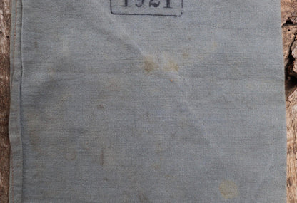 Antique cotton bag - 1920s Swedish military pouch - LARP - Ren Faire