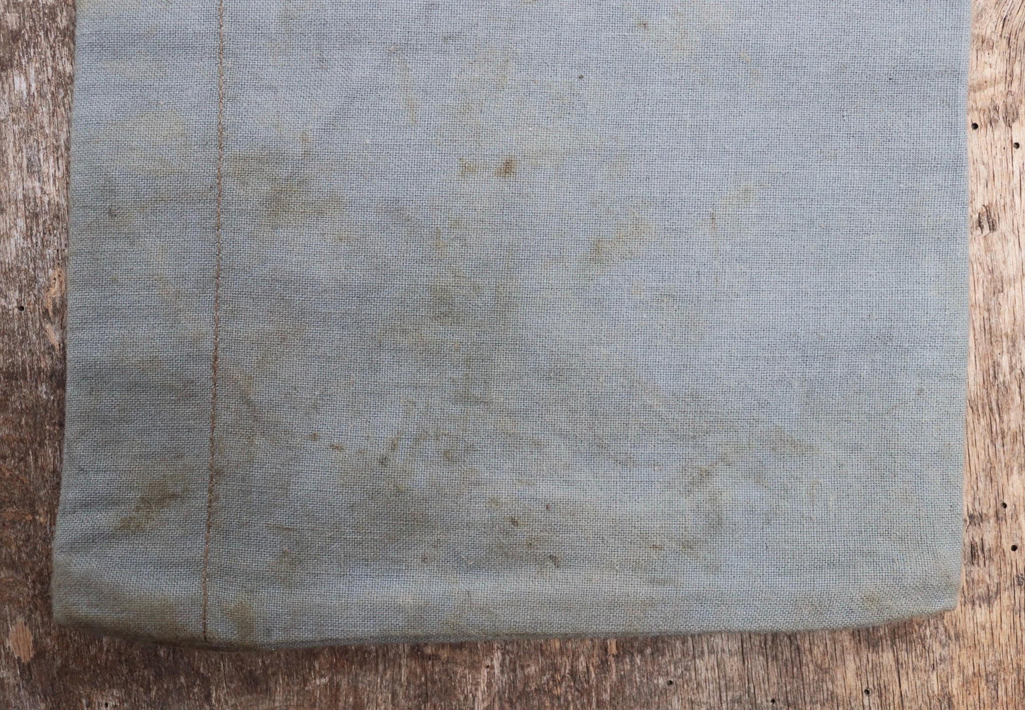 Antique cotton bag - 1920s Swedish military pouch - LARP - Ren Faire