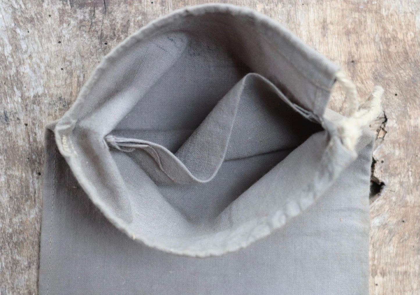 Antique cotton bag - 1920s Swedish military pouch - LARP - Ren Faire