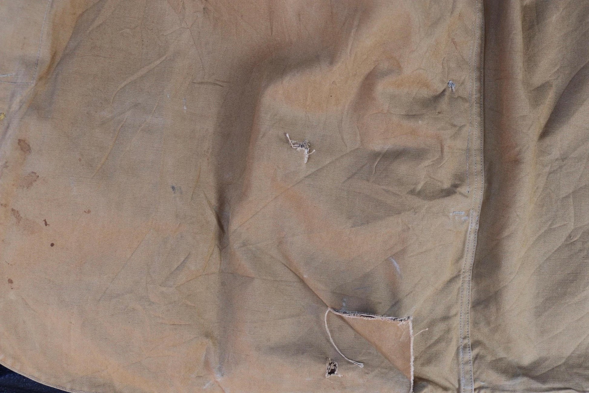 Vintage 1930s Duxbak Utica hunting jacket - duck cotton chore coat - American workwear - 53” chest