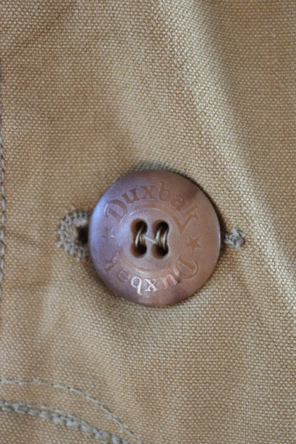 Vintage 1930s Duxbak Utica hunting jacket - duck cotton chore coat - American workwear - 53” chest