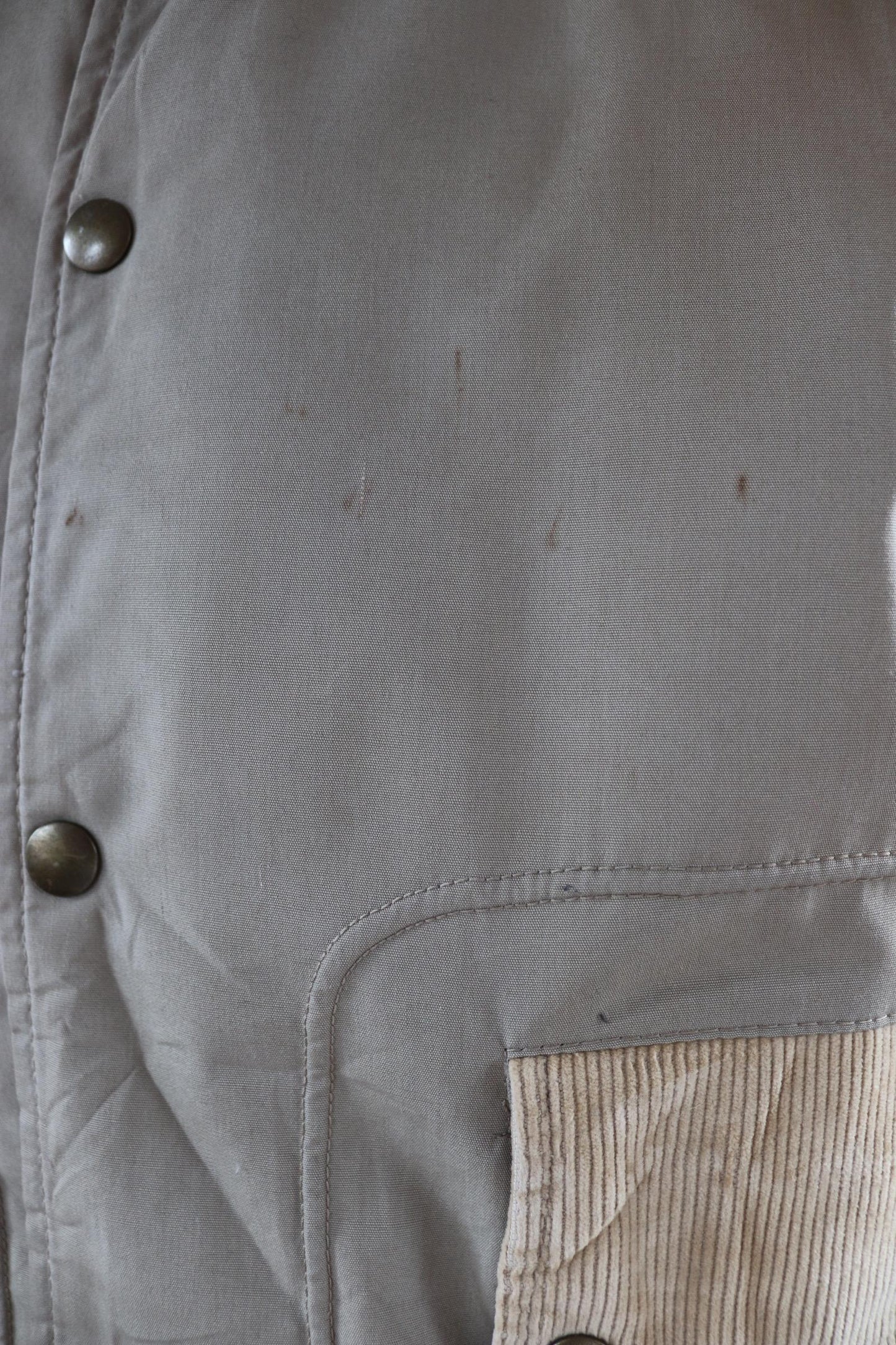 Vintage 1960s quilted jacket - American workwear - 45” chest