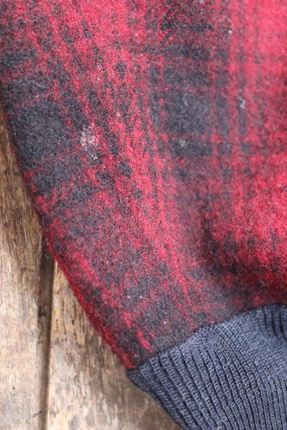 Vintage 1940s Duxbak wool pants - plaid hunting trousers - winter breeches - suspender buttons - 33" x 31"