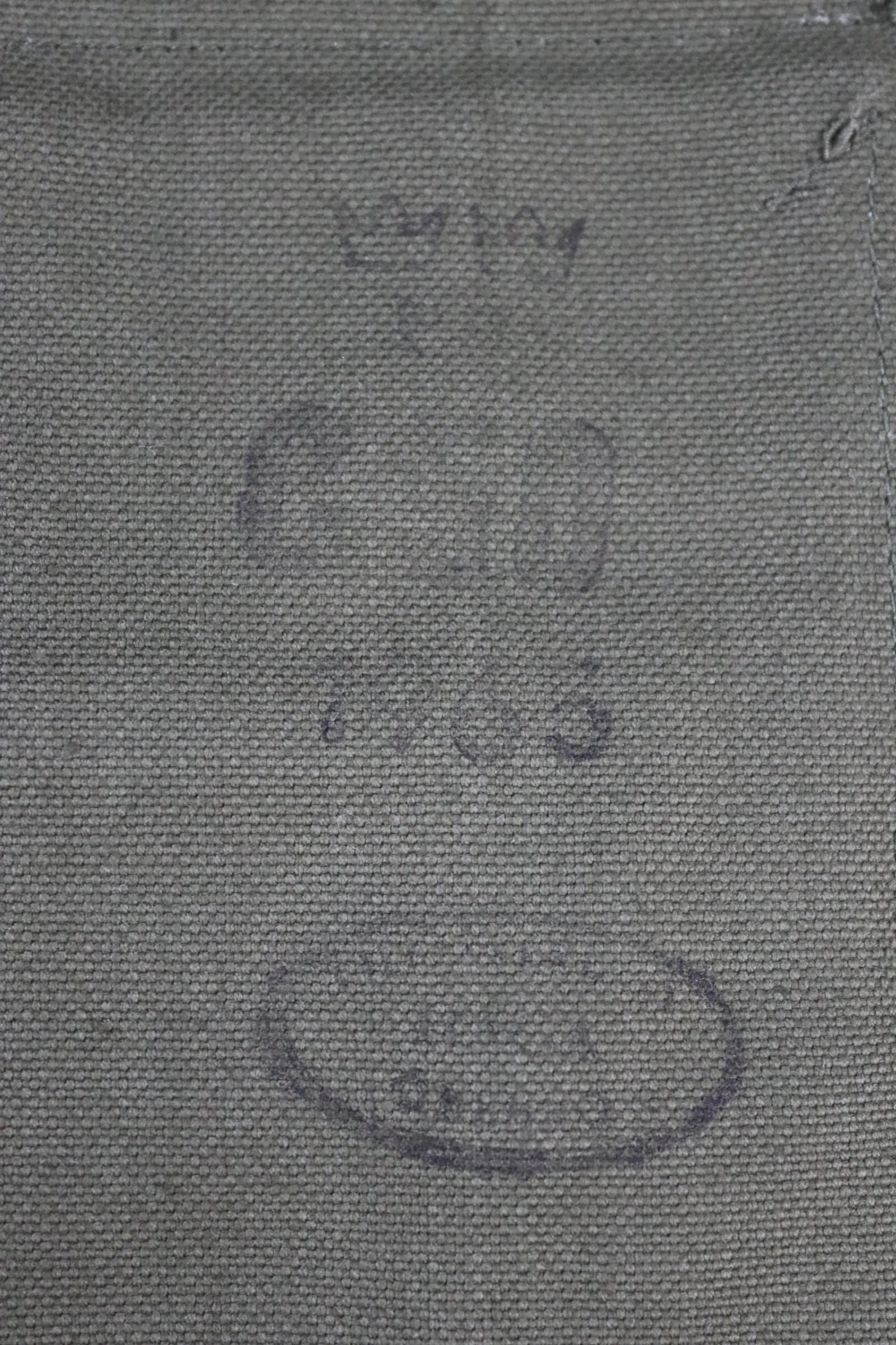 Vintage 1960s Swedish motorcycle jacket - green cotton canvas - military despatch rider - 48” chest - motorjacka