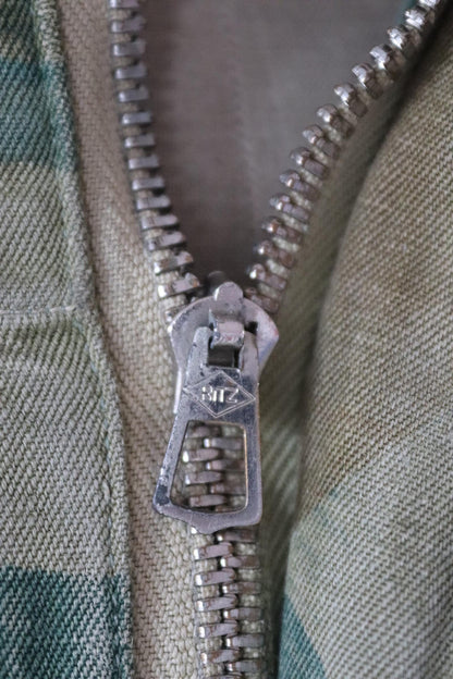 Vintage 1950s Belgian paratrooper smock - moon and balls camouflage jacket - military anorak - 47” chest