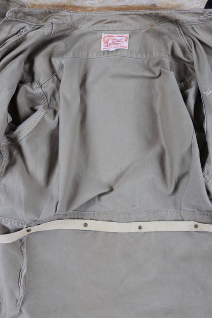 Vintage 1940s 50s hunting jacket - American workwear - Klondike cloth - 52" Chest