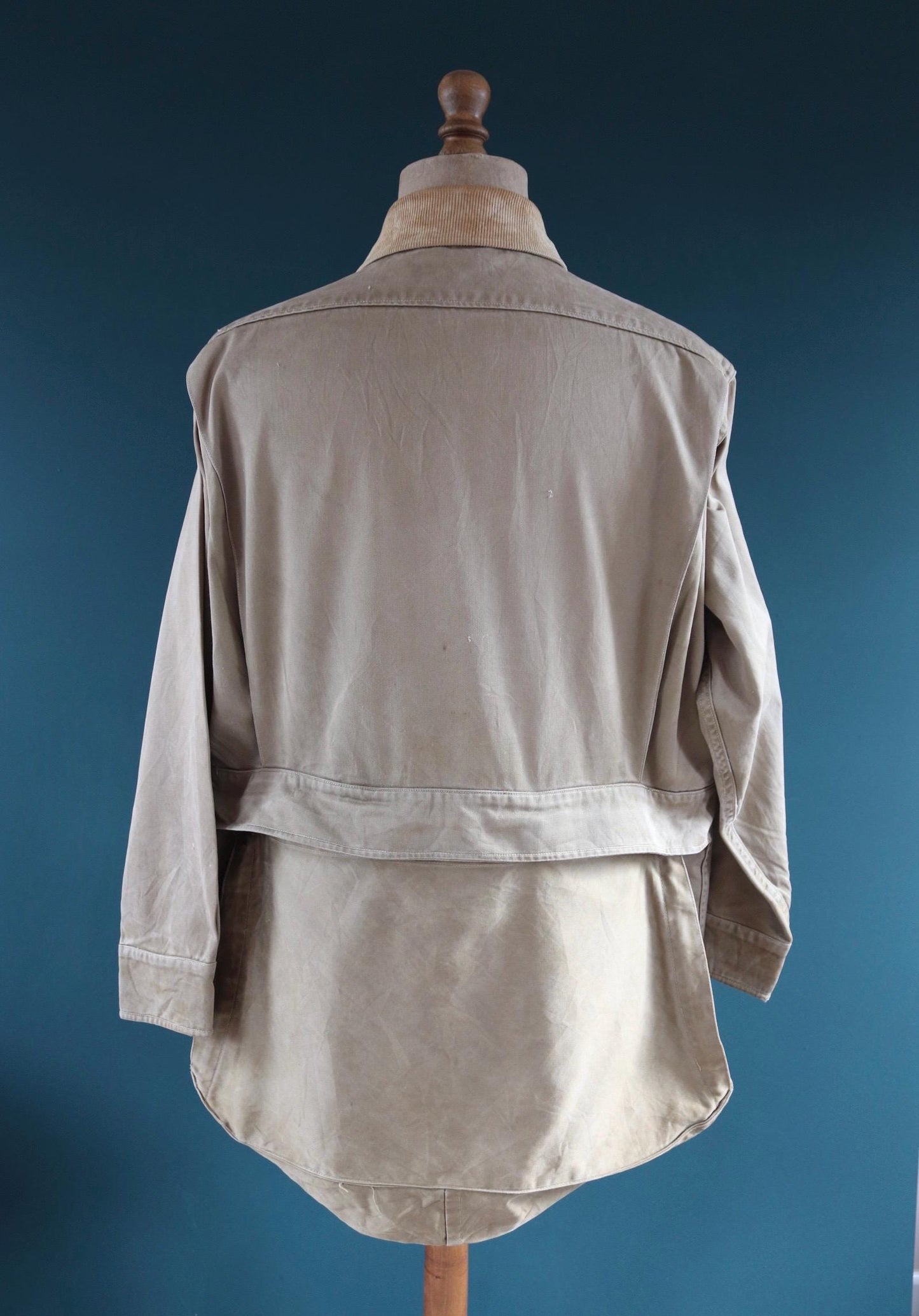 Vintage 1940s 50s hunting jacket - American workwear - Klondike cloth - 52" Chest