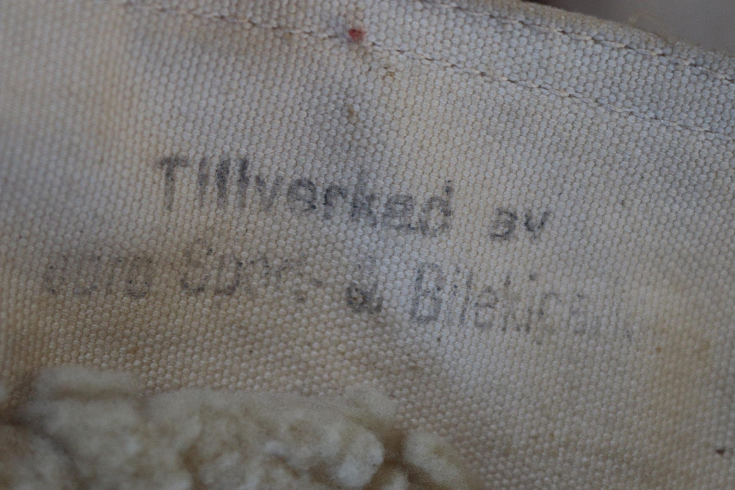 Vintage 1940s Swedish Livpäls sheepskin coat - military greatcoat - 50” chest