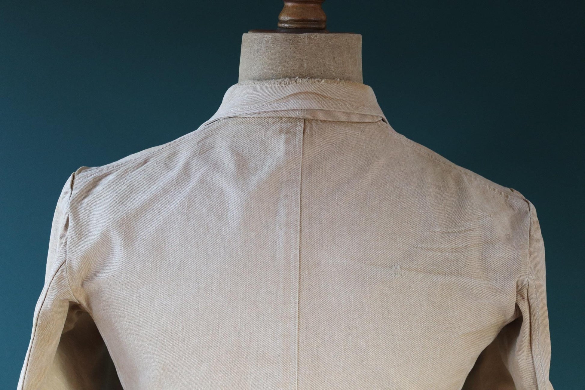 Vintage 1920s French postman jacket - antique workwear - 38” chest