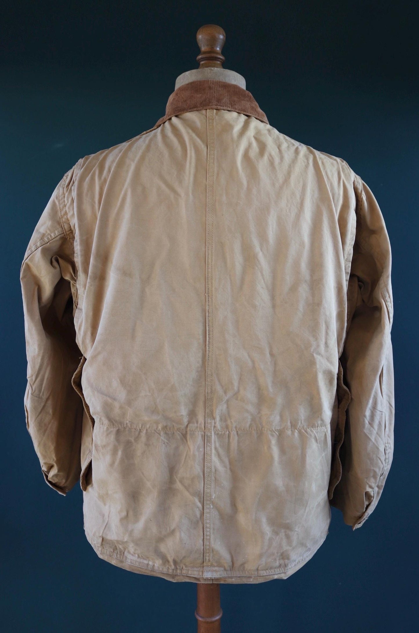 Vintage 1960s canvas workwear jacket - utility chore coat - 46" chest