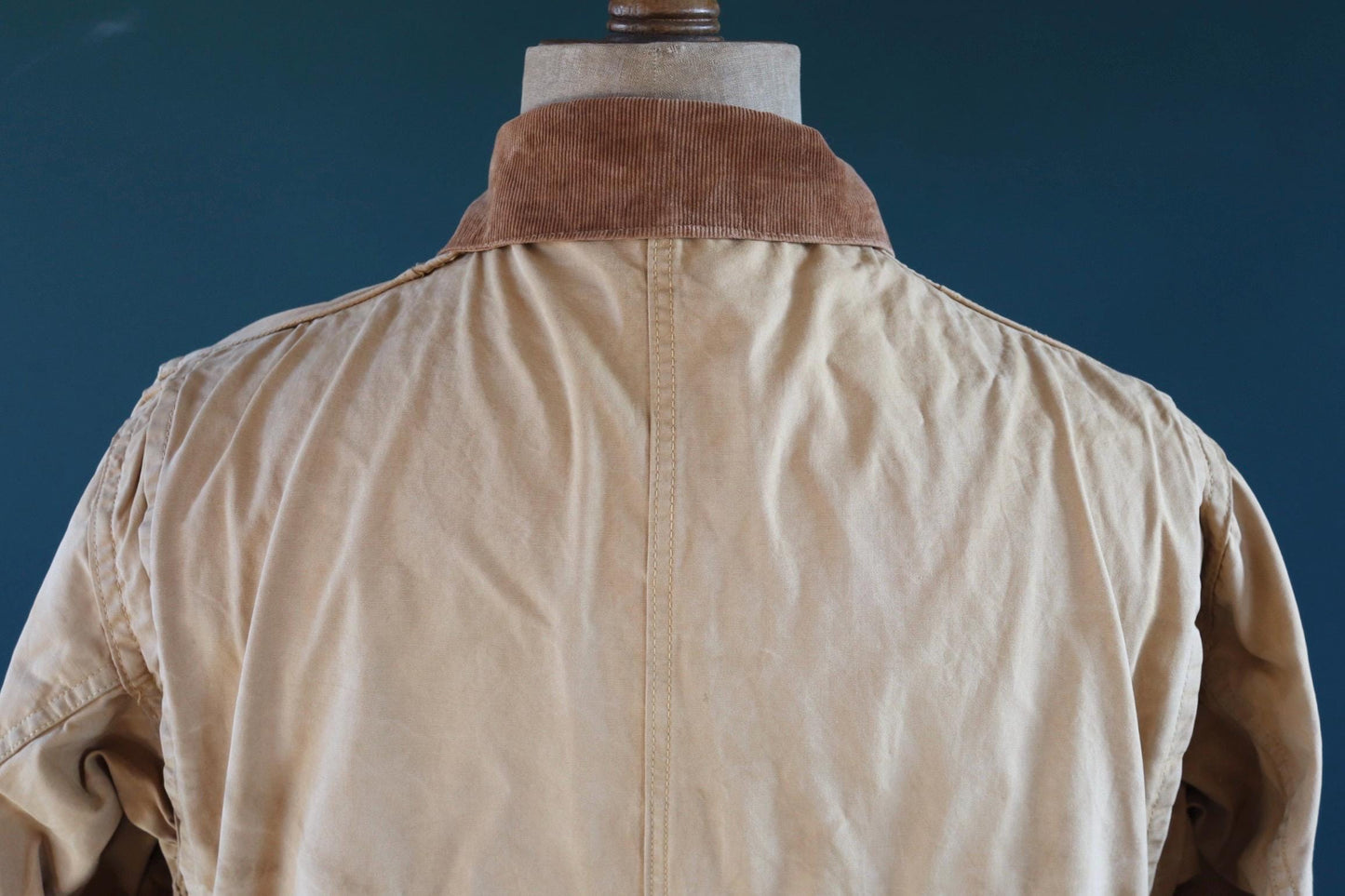 Vintage 1960s canvas workwear jacket - utility chore coat - 46" chest