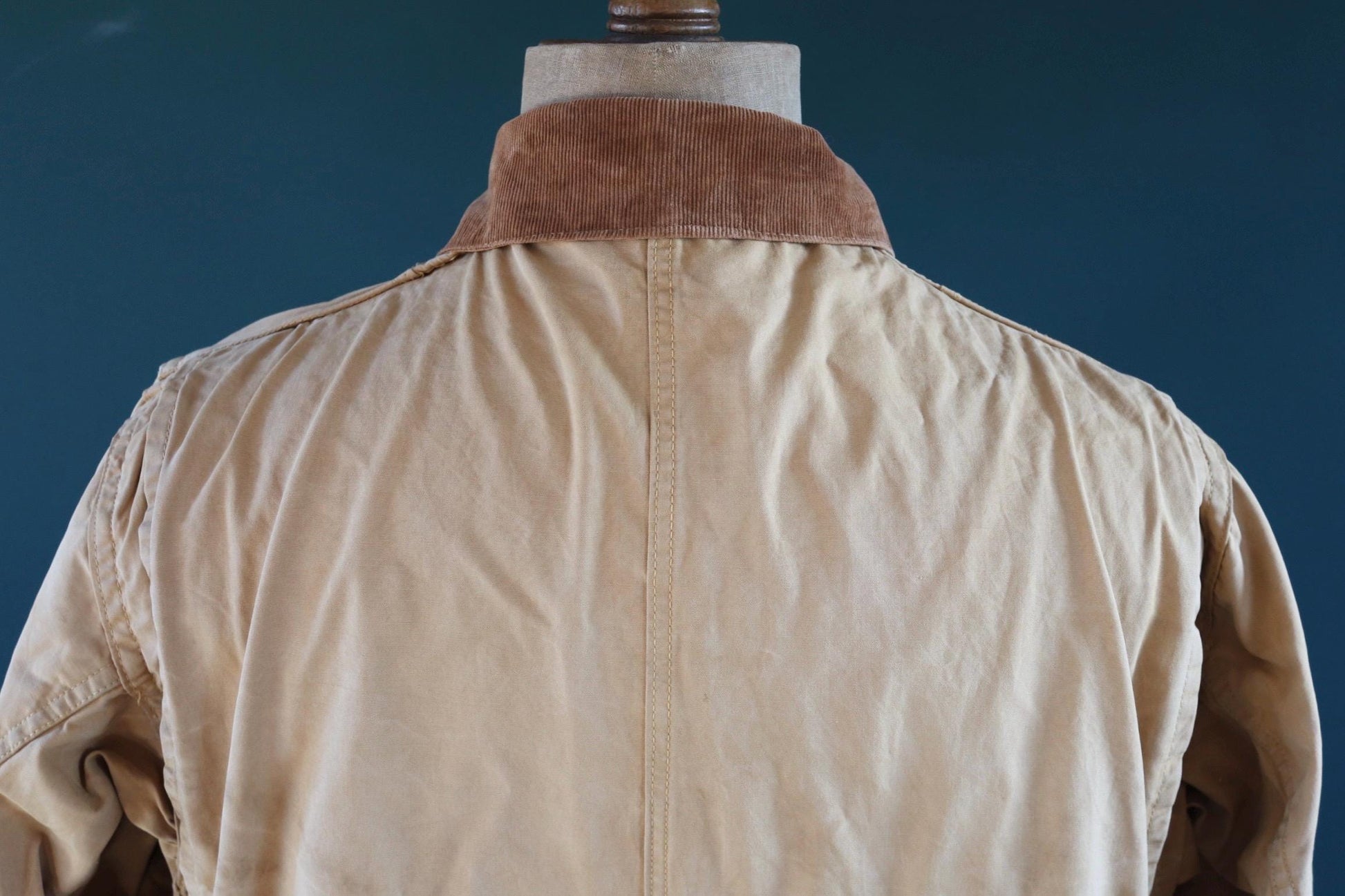 Vintage 1960s canvas workwear jacket - utility chore coat - 46" chest