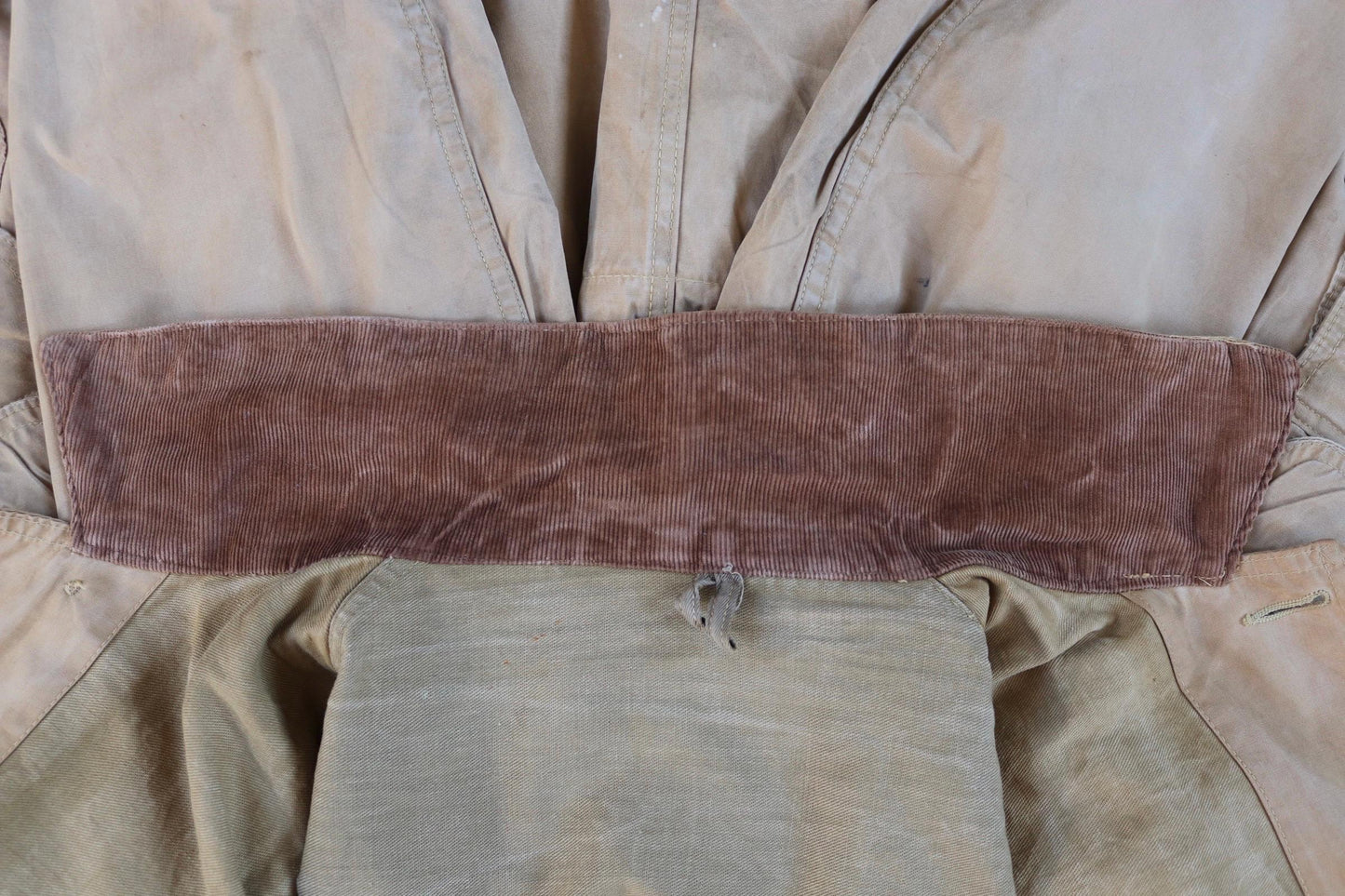 Vintage 1960s canvas workwear jacket - utility chore coat - 46" chest