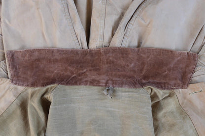 Vintage 1960s canvas workwear jacket - utility chore coat - 46" chest