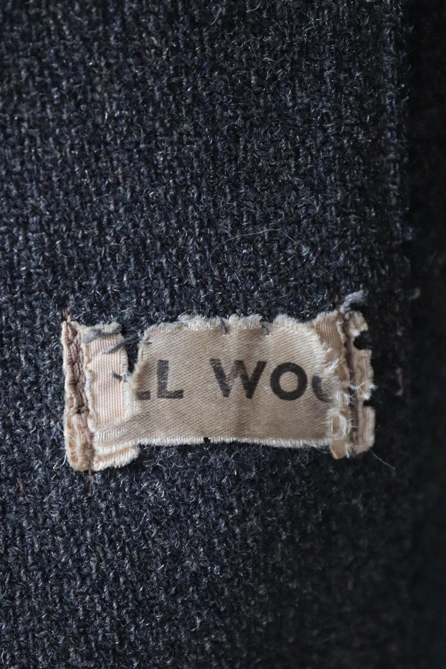 Vintage 1950s Gloverall duffle coat - grey wool jacket - wooden toggle buttons - 54" chest