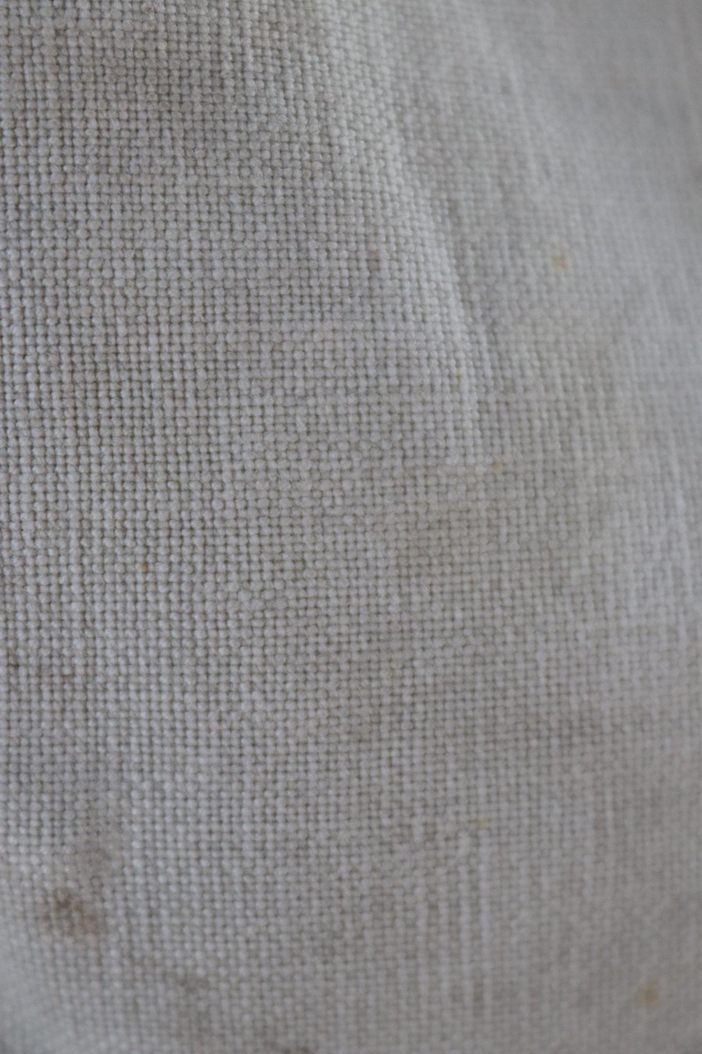 Antique WW1 military bag - Swedish army musette - cotton cross body bread bag - mattornist