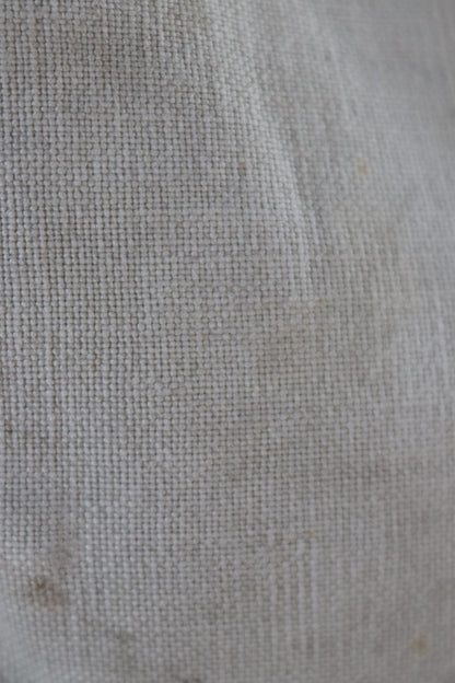 Antique WW1 military bag - Swedish army musette - cotton cross body bread bag - mattornist