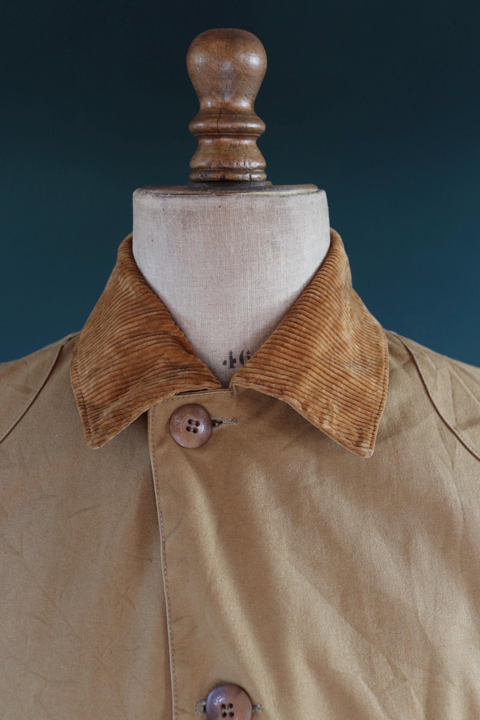 Vintage 1930s Duxbak Utica hunting jacket - duck cotton chore coat - American workwear - 53” chest