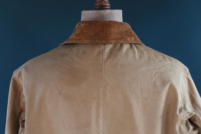 Vintage 1930s Duxbak Utica hunting jacket - duck cotton chore coat - American workwear - 53” chest