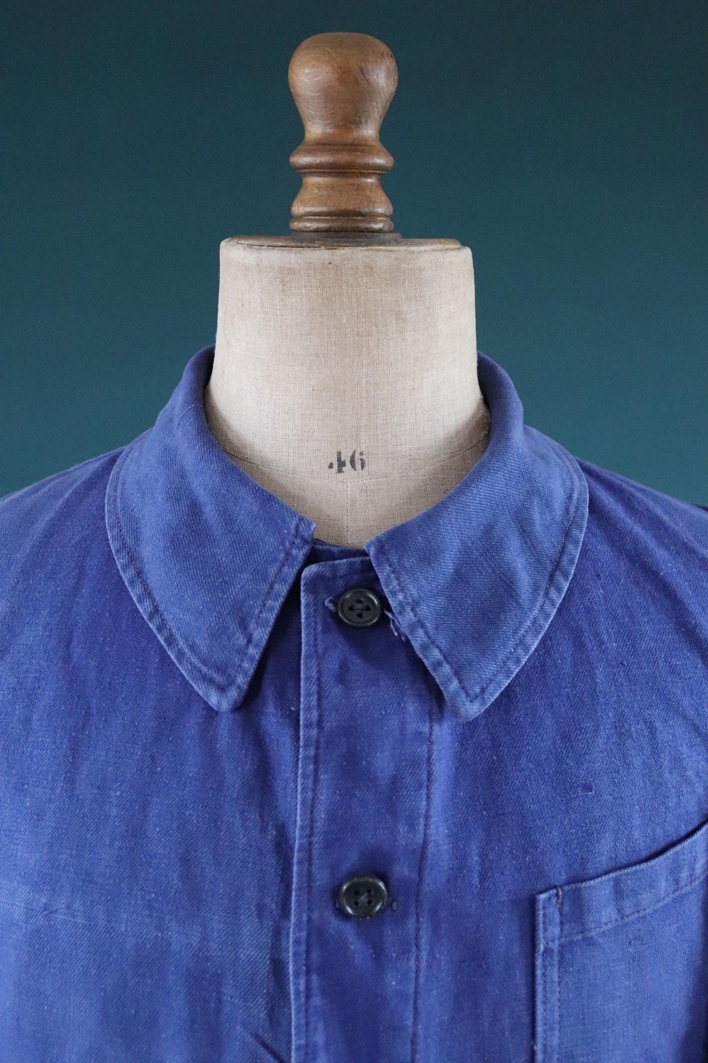 Vintage 1930s French workwear jacket - 1940s chore coat - 43” chest