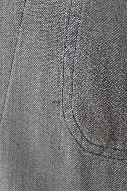 Vintage 1950s French workwear jacket - 1960s overalls - grey duster chore coat - 40” chest