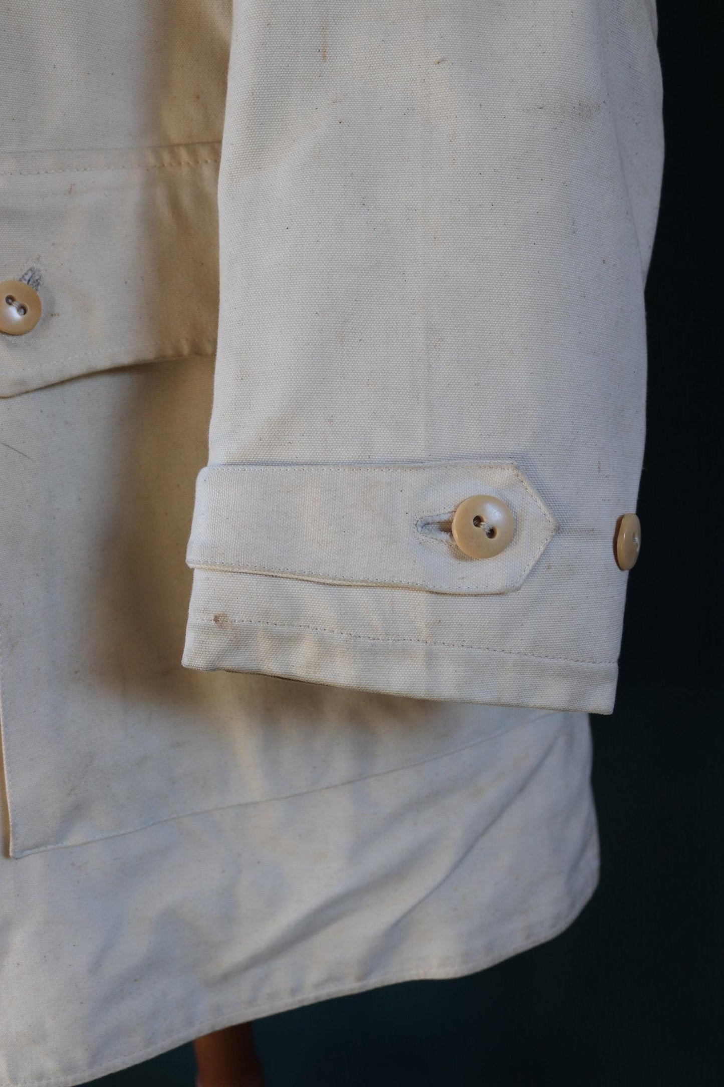 Vintage 1940s Swedish Livpäls sheepskin coat - military greatcoat - 50” chest