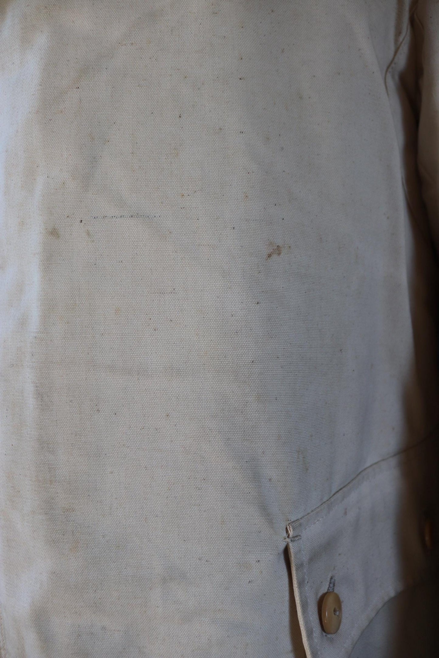 Vintage 1940s Swedish Livpäls sheepskin coat - military greatcoat - 50” chest