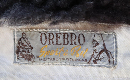 Vintage 1940s Swedish Livpäls sheepskin coat - M1944 - military greatcoat - 47” chest