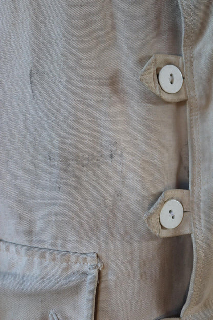 Vintage 1940s Swedish Livpäls sheepskin coat - M1944 - military greatcoat - 47” chest