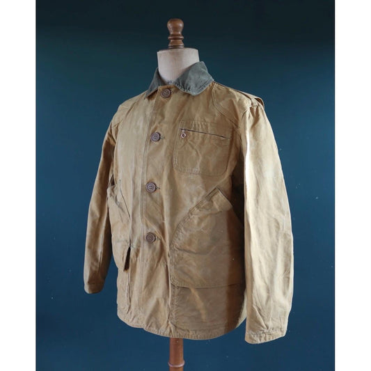 Vintage 1950s LL Bean utility jacket - American workwear - 49" chest