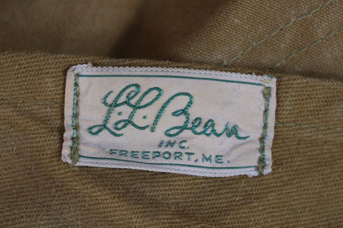 Vintage 1950s LL Bean utility jacket - American workwear - 49" chest