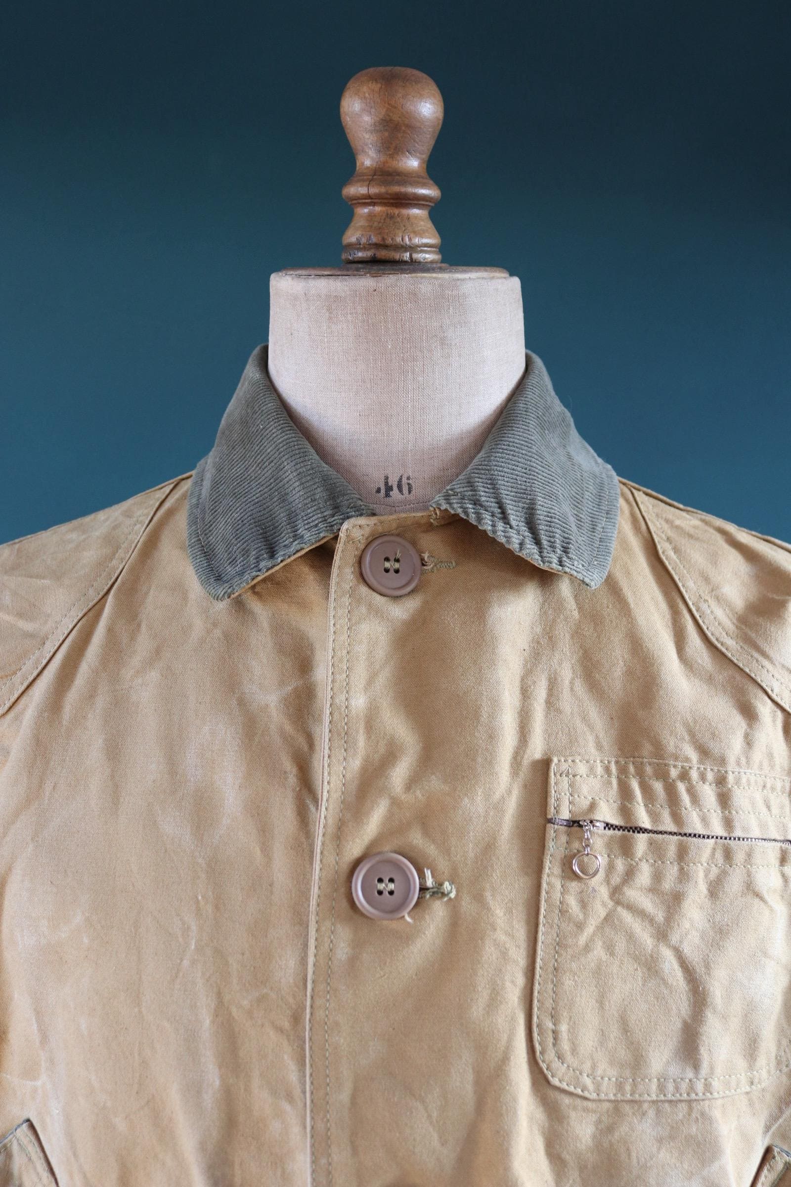 Vintage 1950s LL Bean utility jacket - American workwear - 49" chest