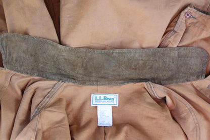 Vintage 1990s LL Bean utility jacket - canvas workwear coat - 51" chest