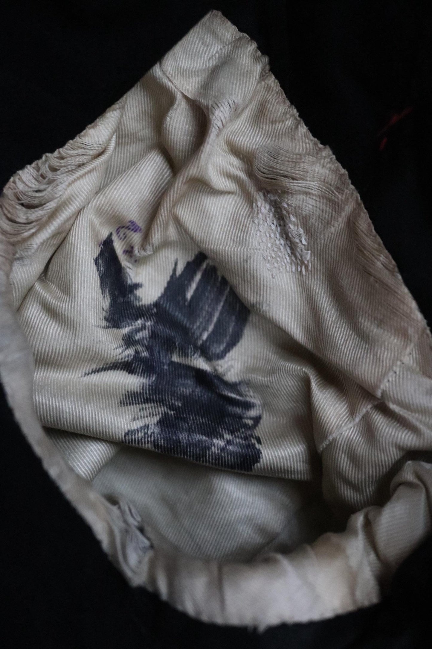 Vintage 1920s French theatre costume - antique opera jacket - military dragoon tail coat - 36” chest