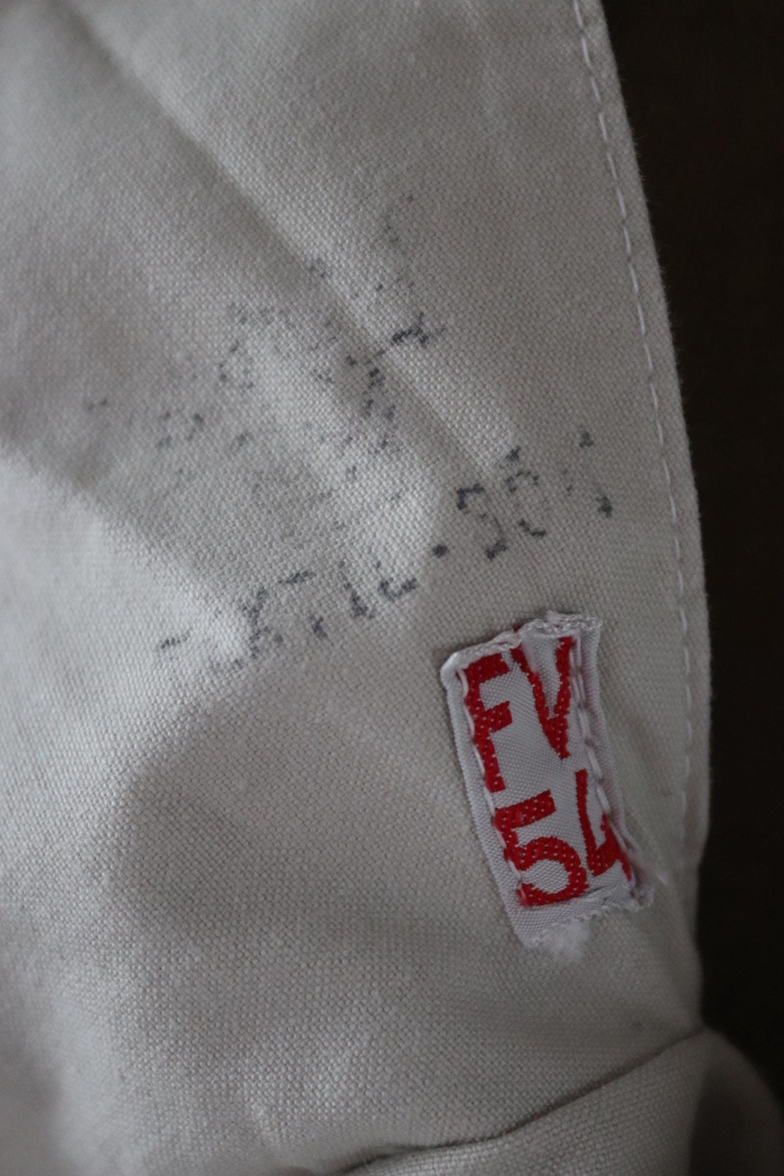 Vintage 1960s Swedish snow blouse smock - snoblus - military anorak - 56” chest