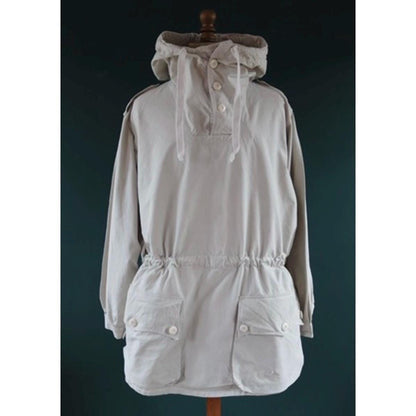 Vintage 1960s Swedish snow blouse smock - snoblus - military anorak - 56” chest