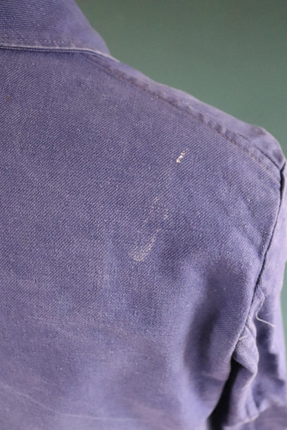 Vintage 1930s French workwear jacket - 1940s chore coat - 43” chest