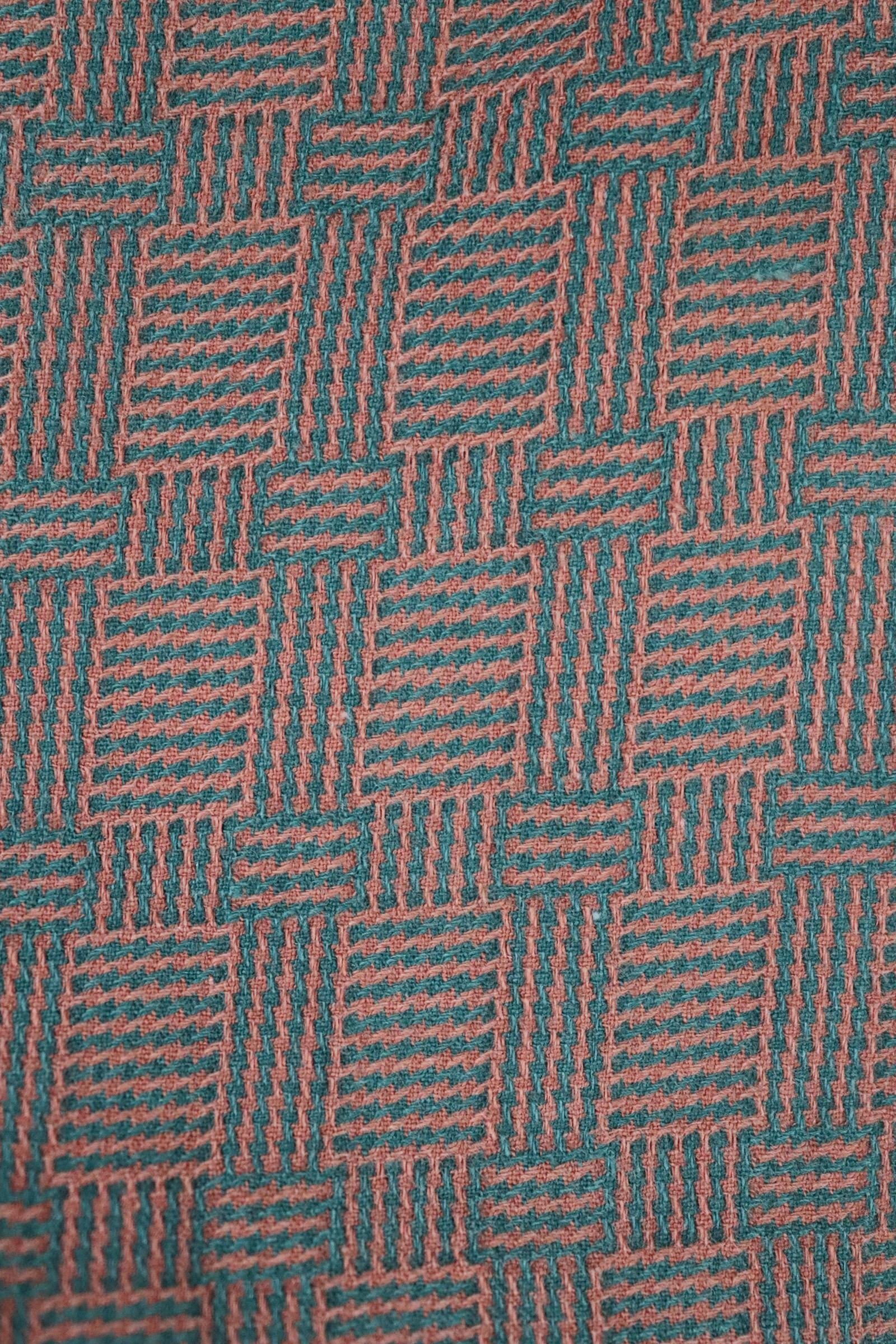 Vintage French workwear jacket - green corduroy - gamekeeper chore coat - 45” chest