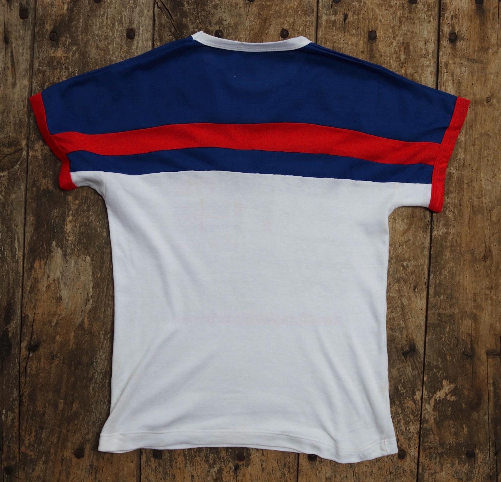 Vintage 1970s British F1 t shirt - 1980s Silverstone ringer tee - Formula one memorabilia - 33" chest